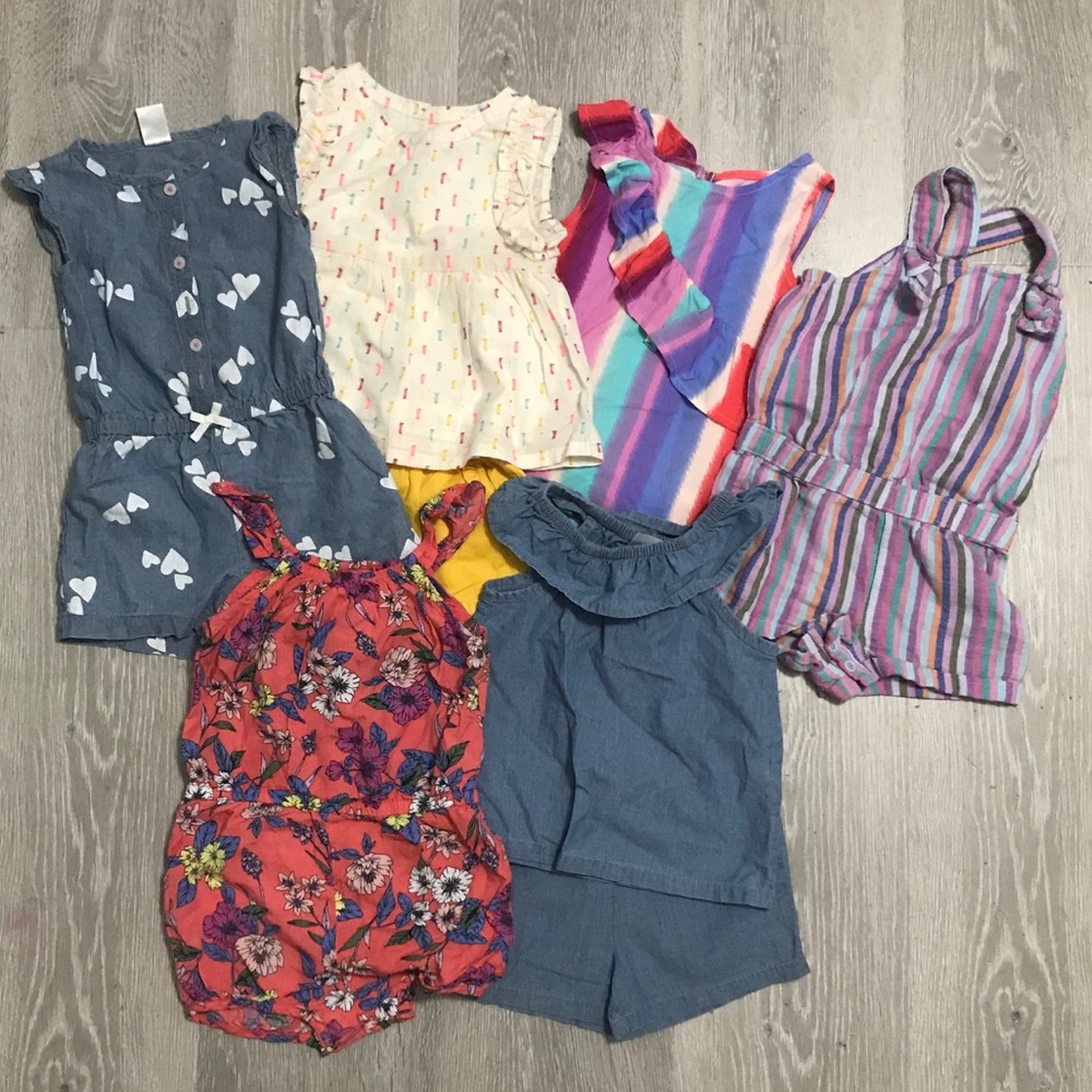 Lot of Toddler Girls Summer Clothes